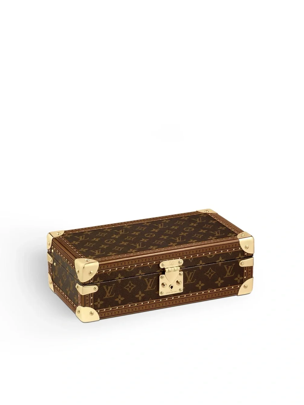 Louis Vuitton Case 8 Watch Monogram Canvas Brown